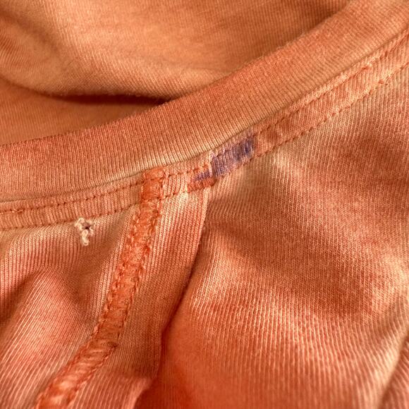 Lululemon All Tied Up Tank Stretch‎ Breathable Activewear Orange Women 8 - Picture 4 of 5